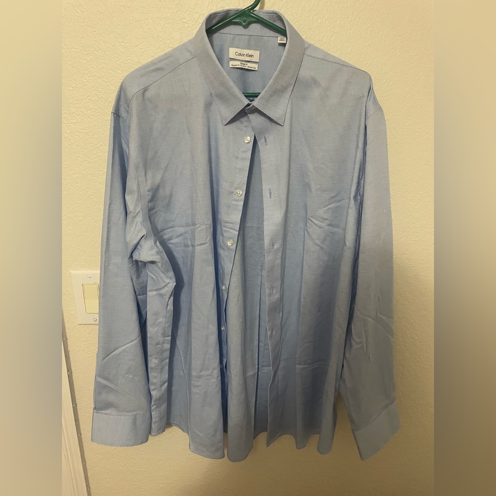 Blue Calvin Klein polo